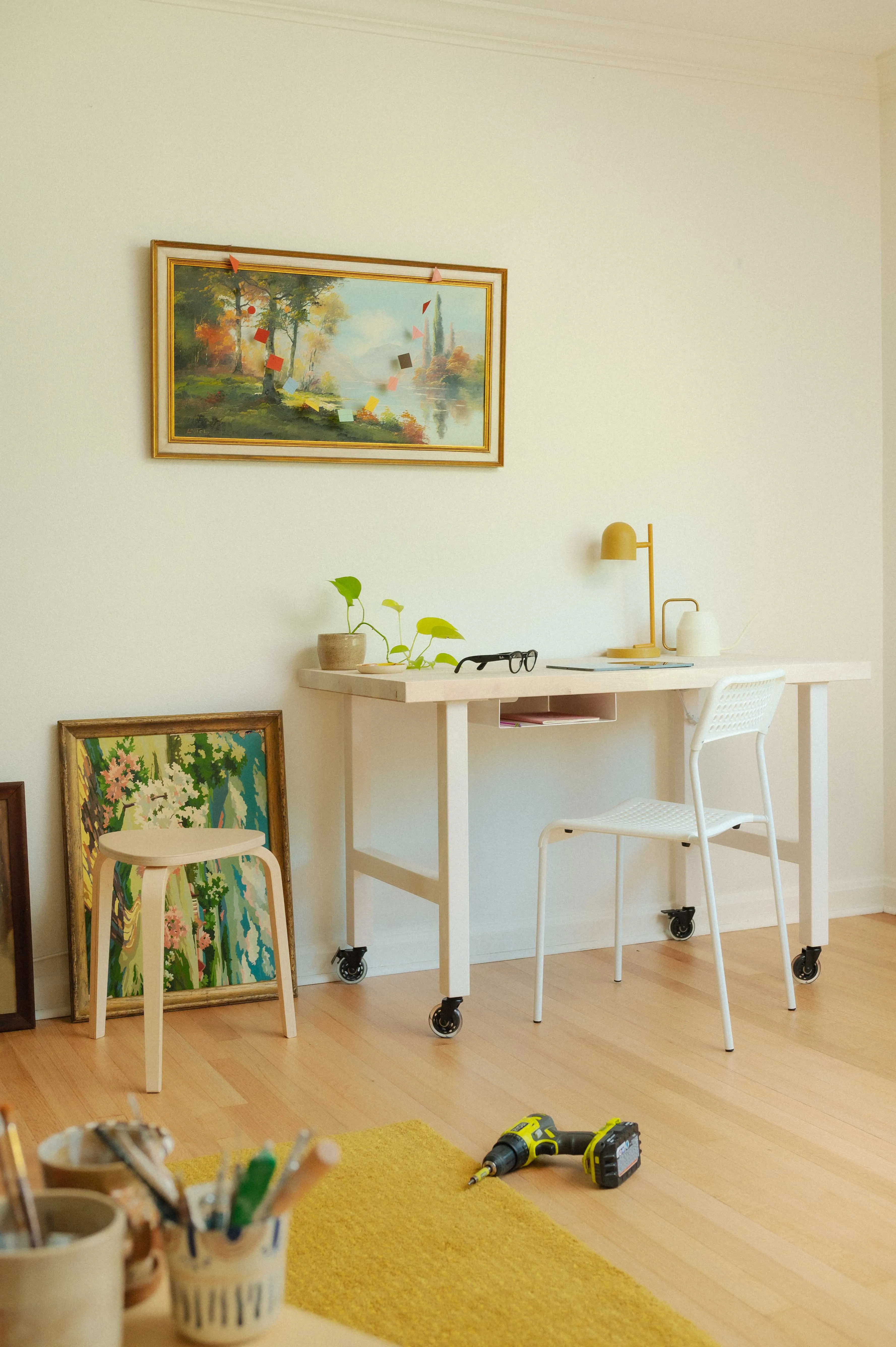 DIY Desk Cubby