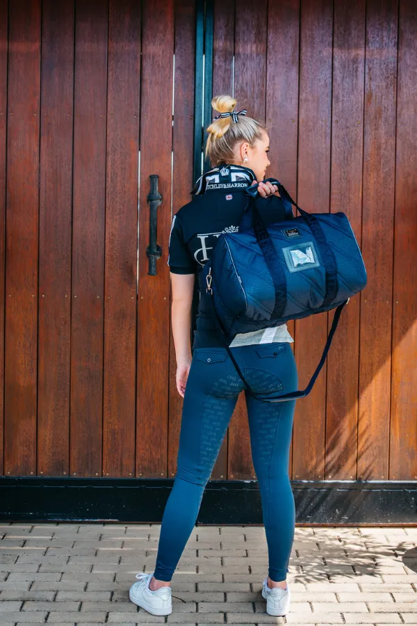 Equestrian Luggage Collection - Duffle Bag Medium Navy