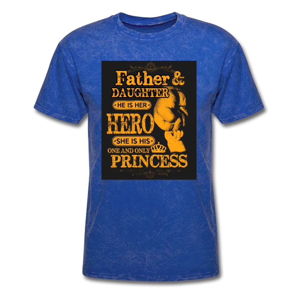 Father & Daughter Hero & Princess Men's T-Shirt