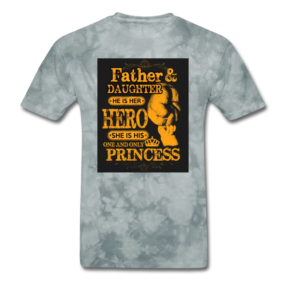 Father & Daughter Hero & Princess Men's T-Shirt