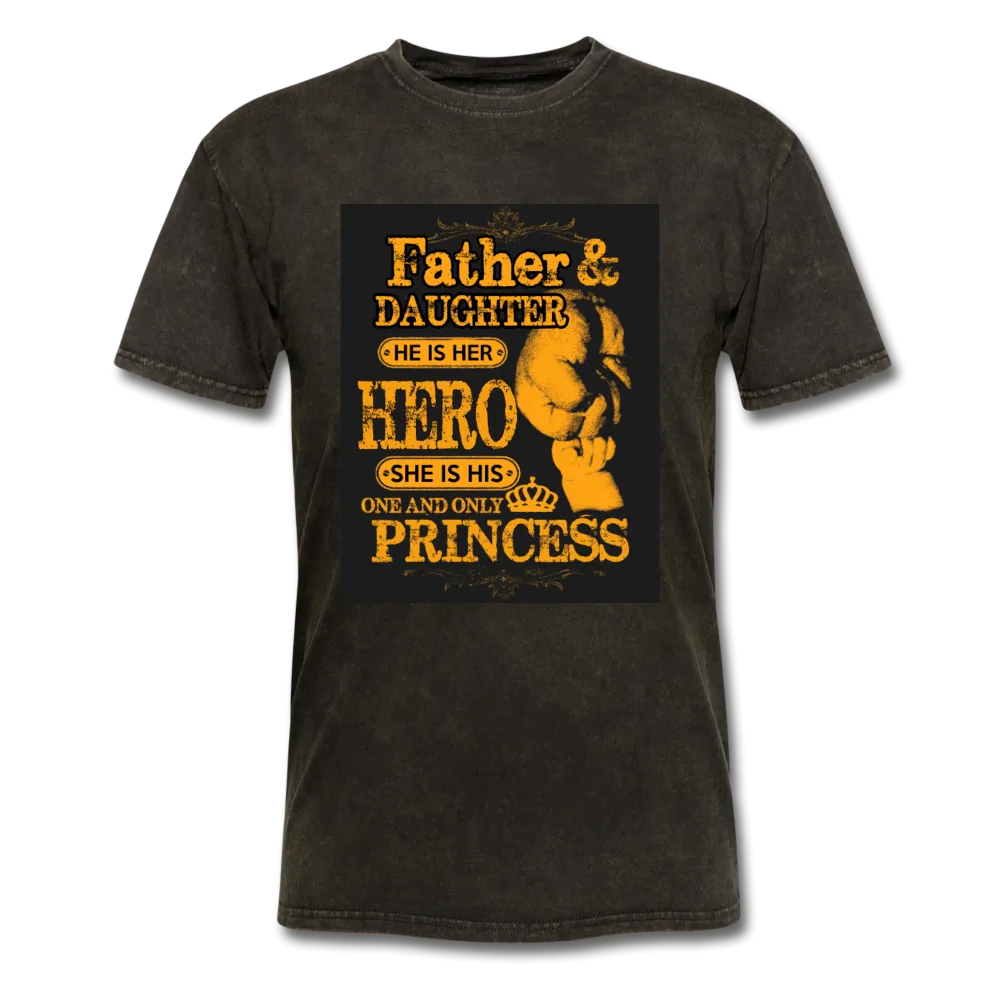 Father & Daughter Hero & Princess Men's T-Shirt