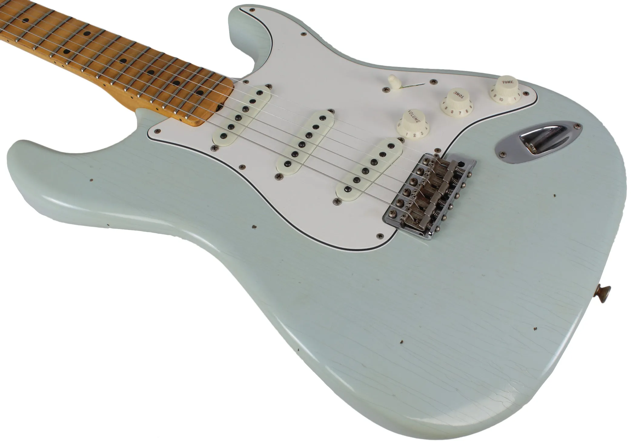 Fender Custom Shop Ltd Journeyman Tomatillo Strat, Faded Sonic Blue