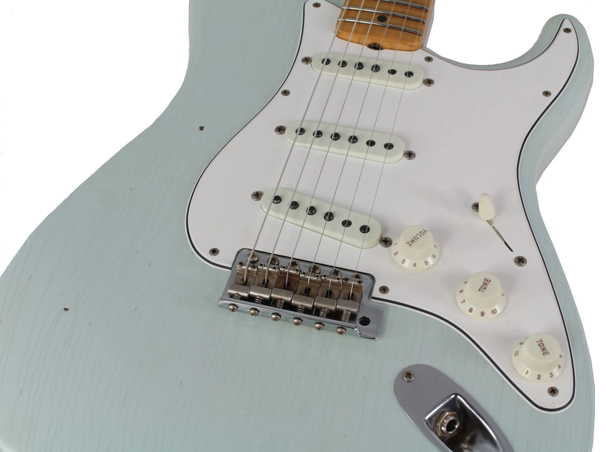 Fender Custom Shop Ltd Journeyman Tomatillo Strat, Faded Sonic Blue