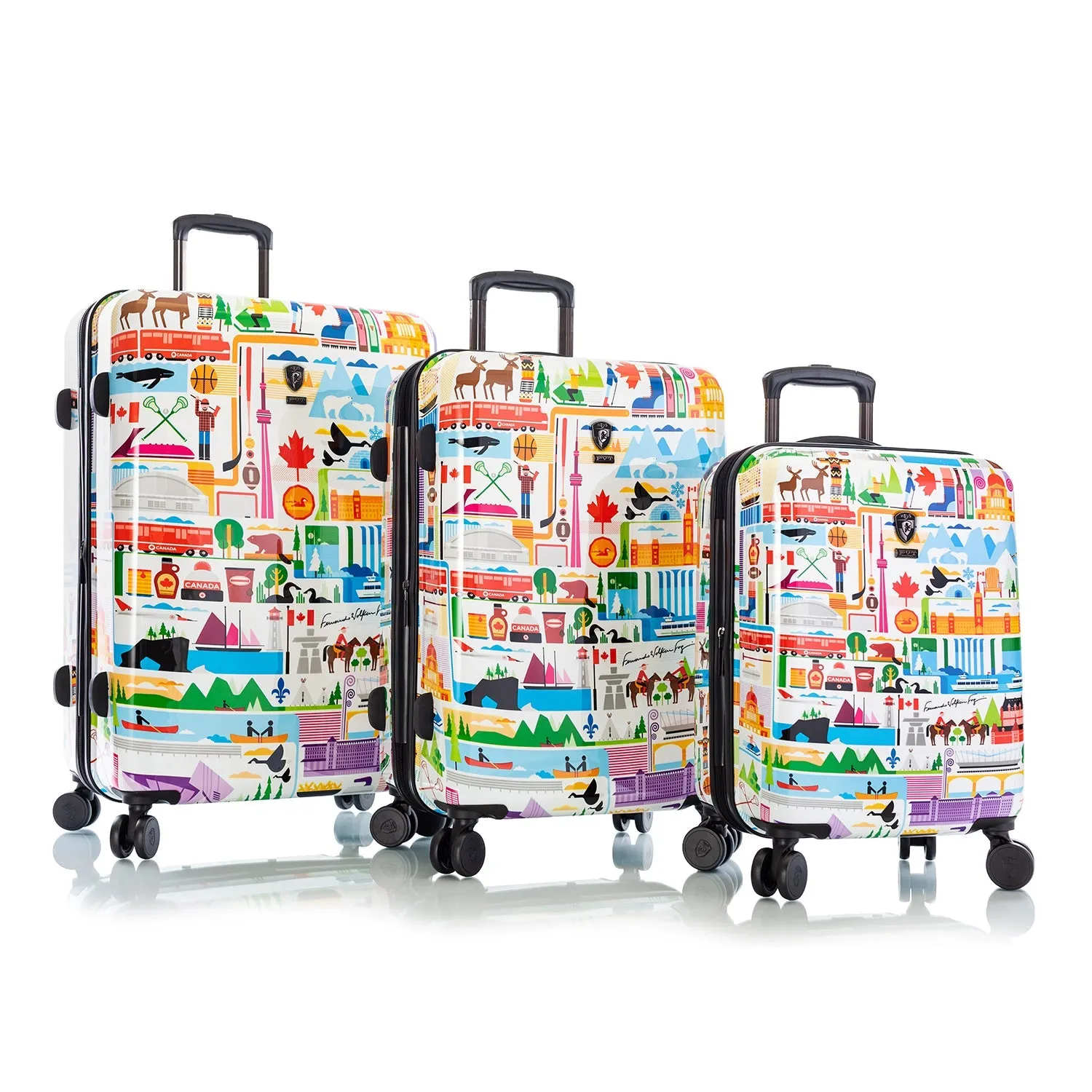 Fernando by Heys - FVT - Canada II 3 Piece Luggage Set