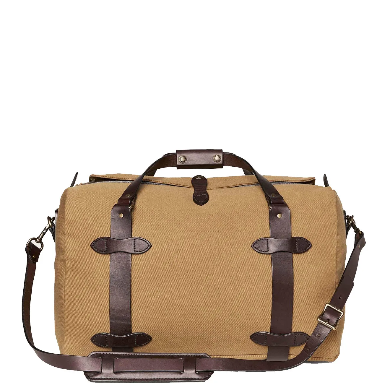 Filson Medium Rugged Twill Duffle Bag Tan