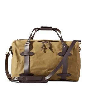 Filson Medium Rugged Twill Duffle Bag Tan