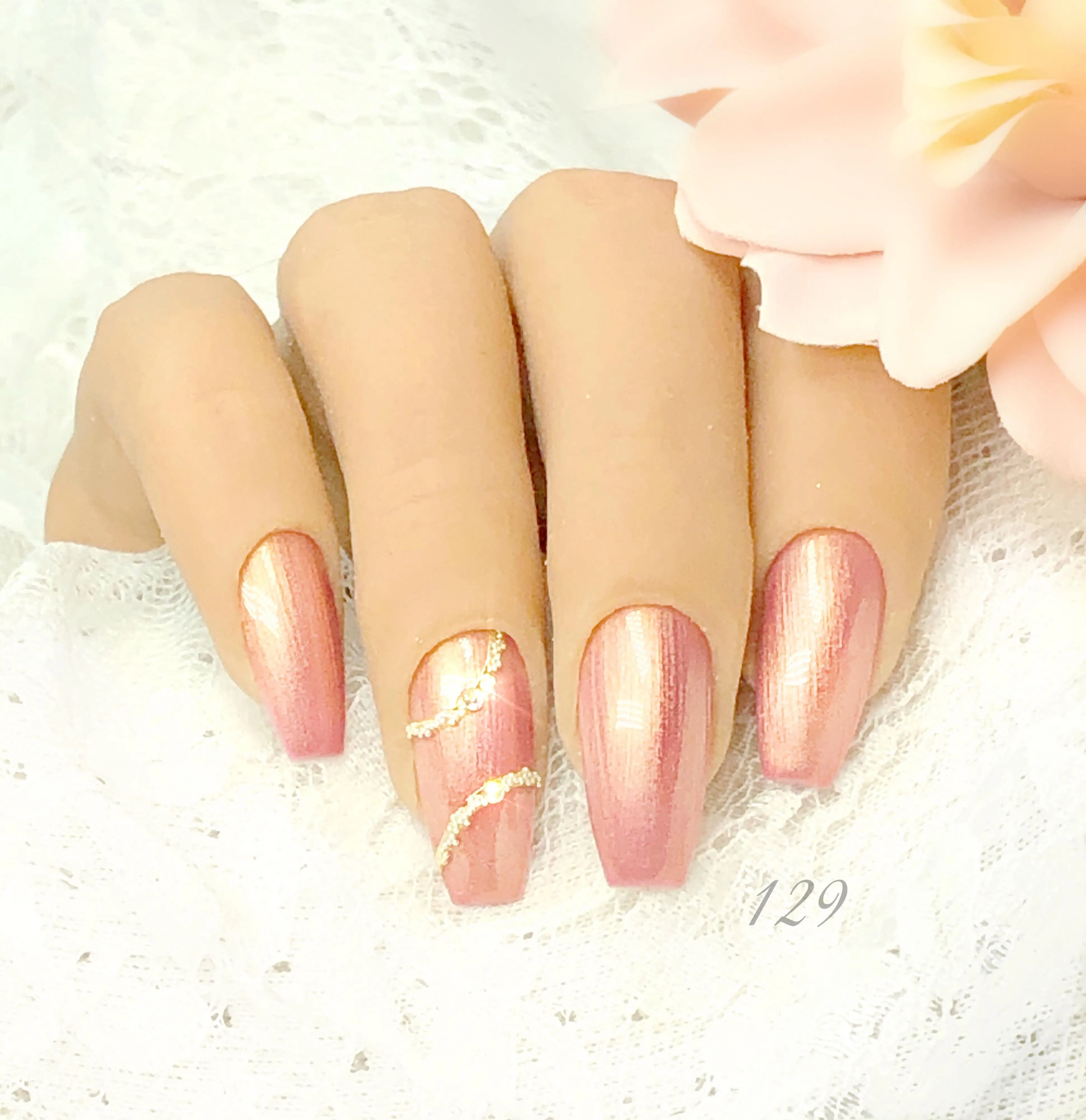 Gel Polish Champagne Shine