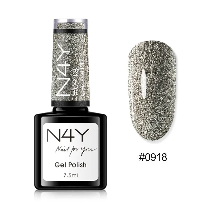 Gel Polish Dark Silver