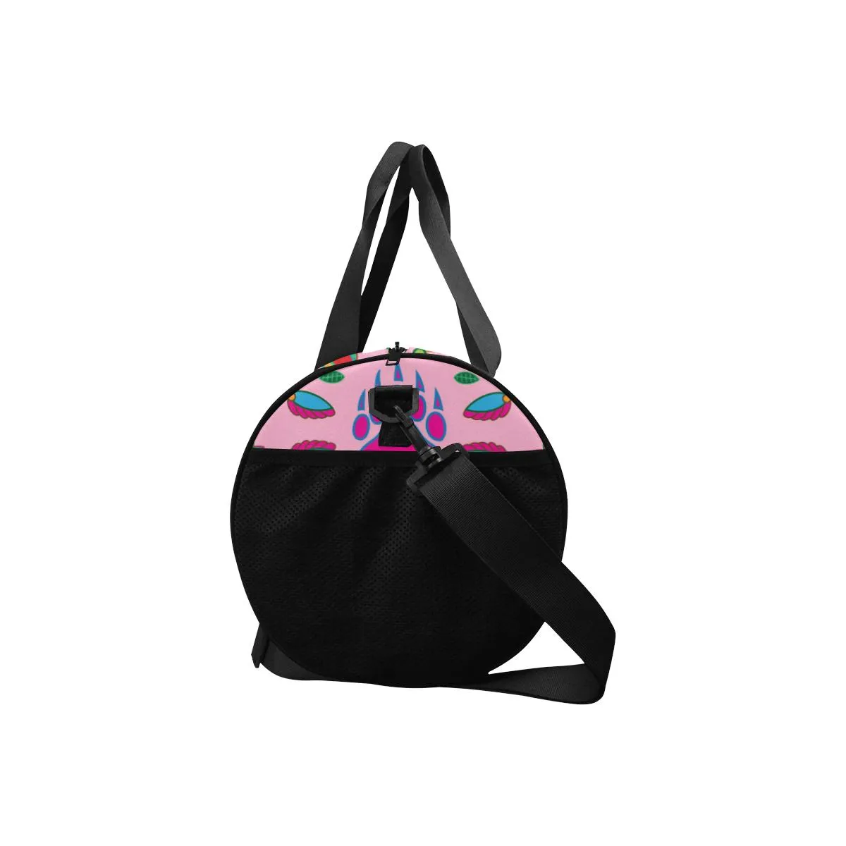 Geometric Floral Fall - Sunset Duffle Bag