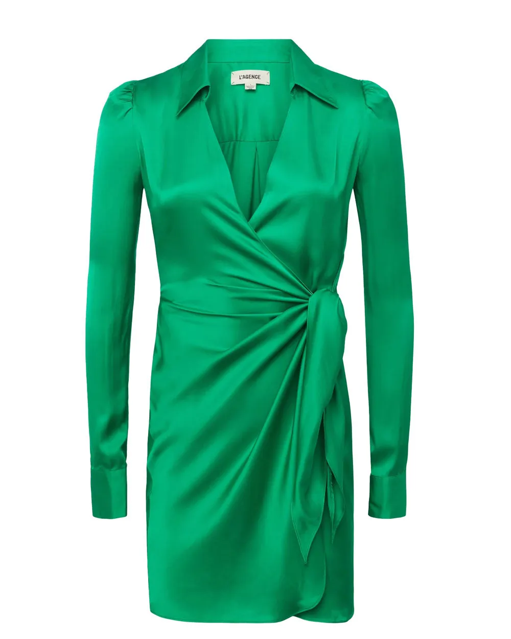 Grassgreen Amani Wrap Mini Dress