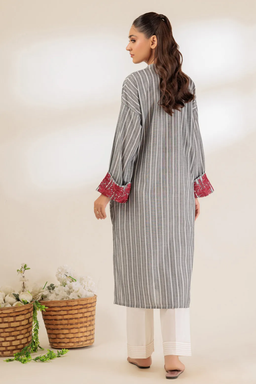 GREY-YARN DYED-2 PIECE (BS7242P04)