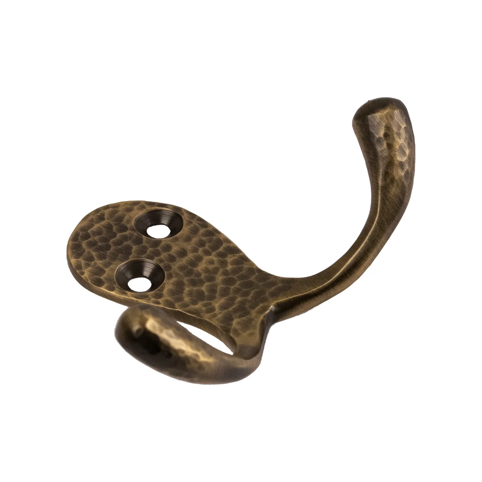 Hammered Double Robe Hook