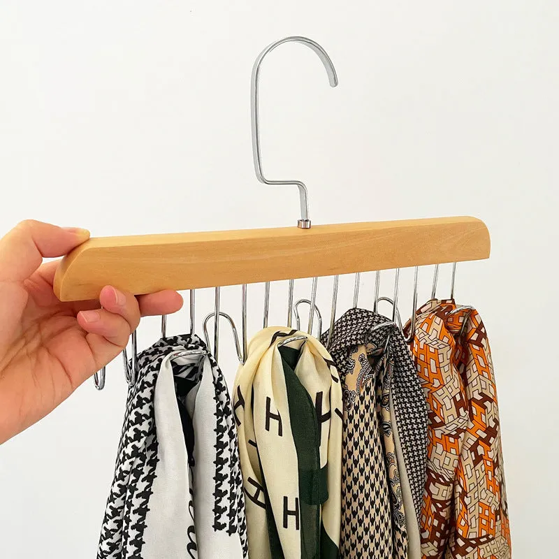 Hanger for ties and belts - organized storage