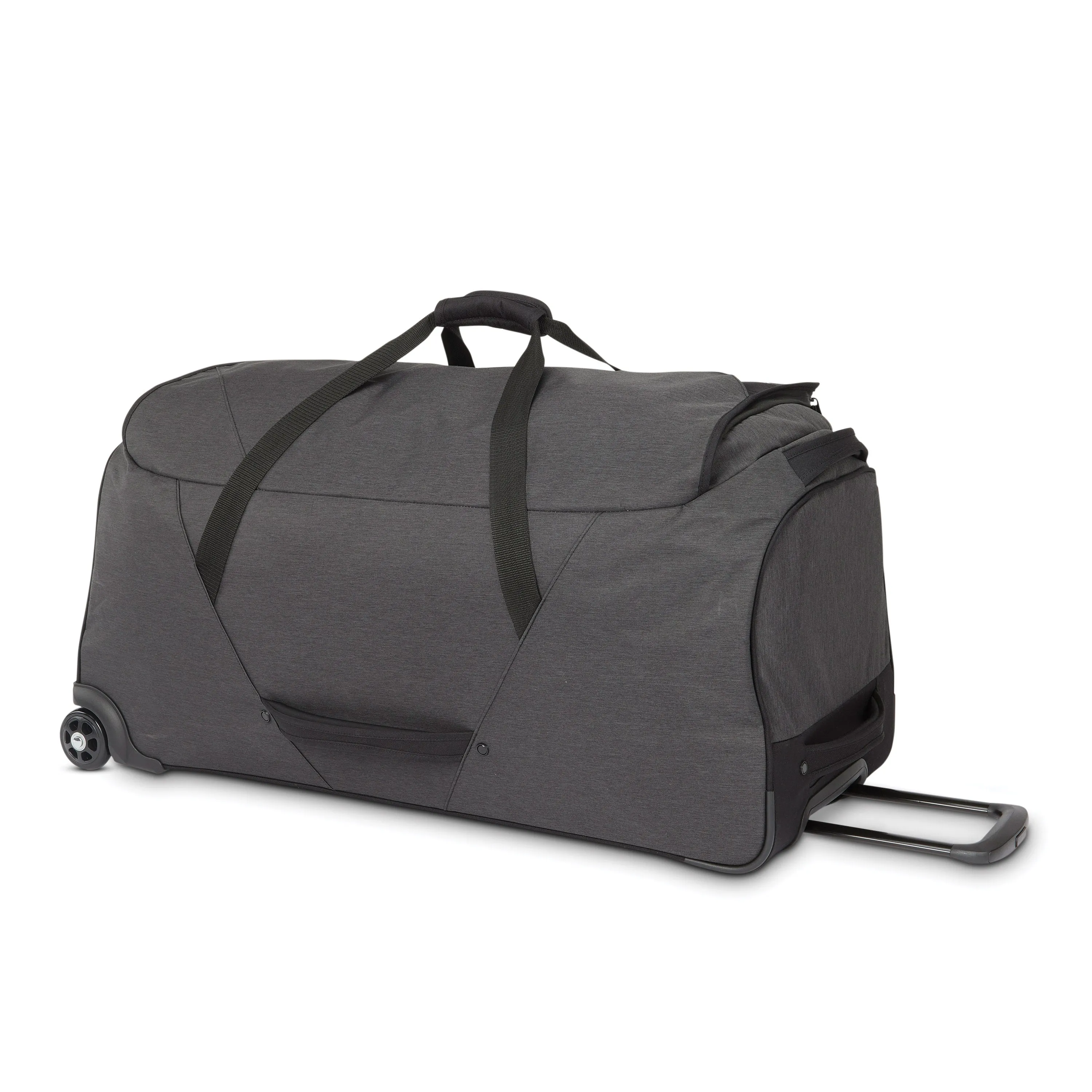 High Sierra Forester Collection 34" Wheeled Duffle - Black Heather/Black