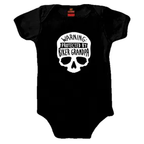 Hot Leathers GYS1038 Biker Grandpa Black Baby Bodysuits