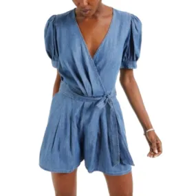 INC -  Puff-Sleeve Romper