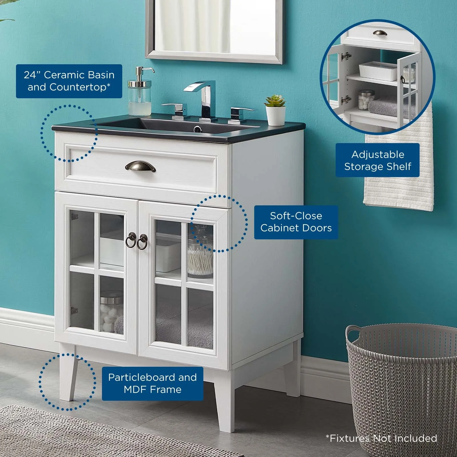 Isle Bathroom Vanity Cabinet