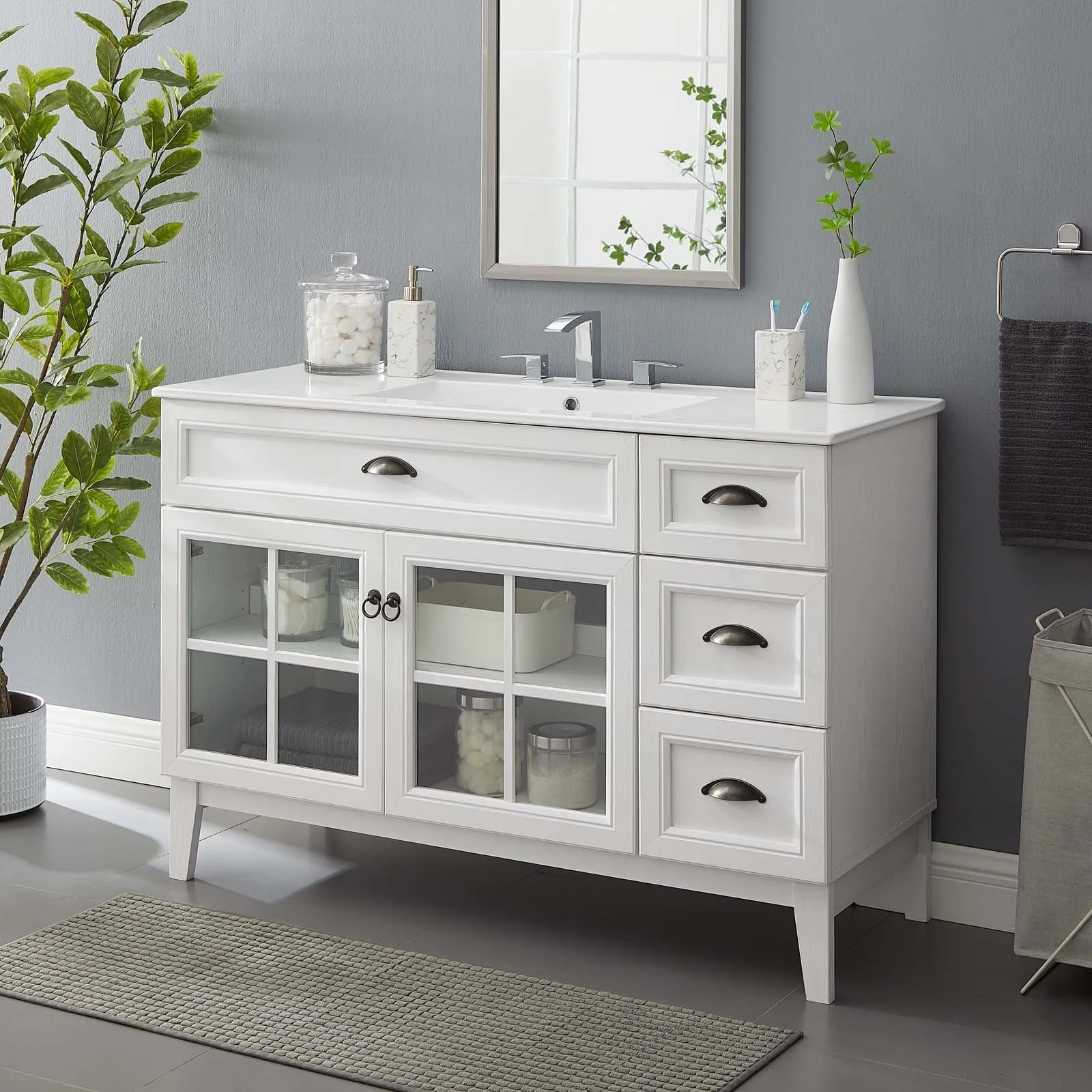 Isle Bathroom Vanity Cabinet