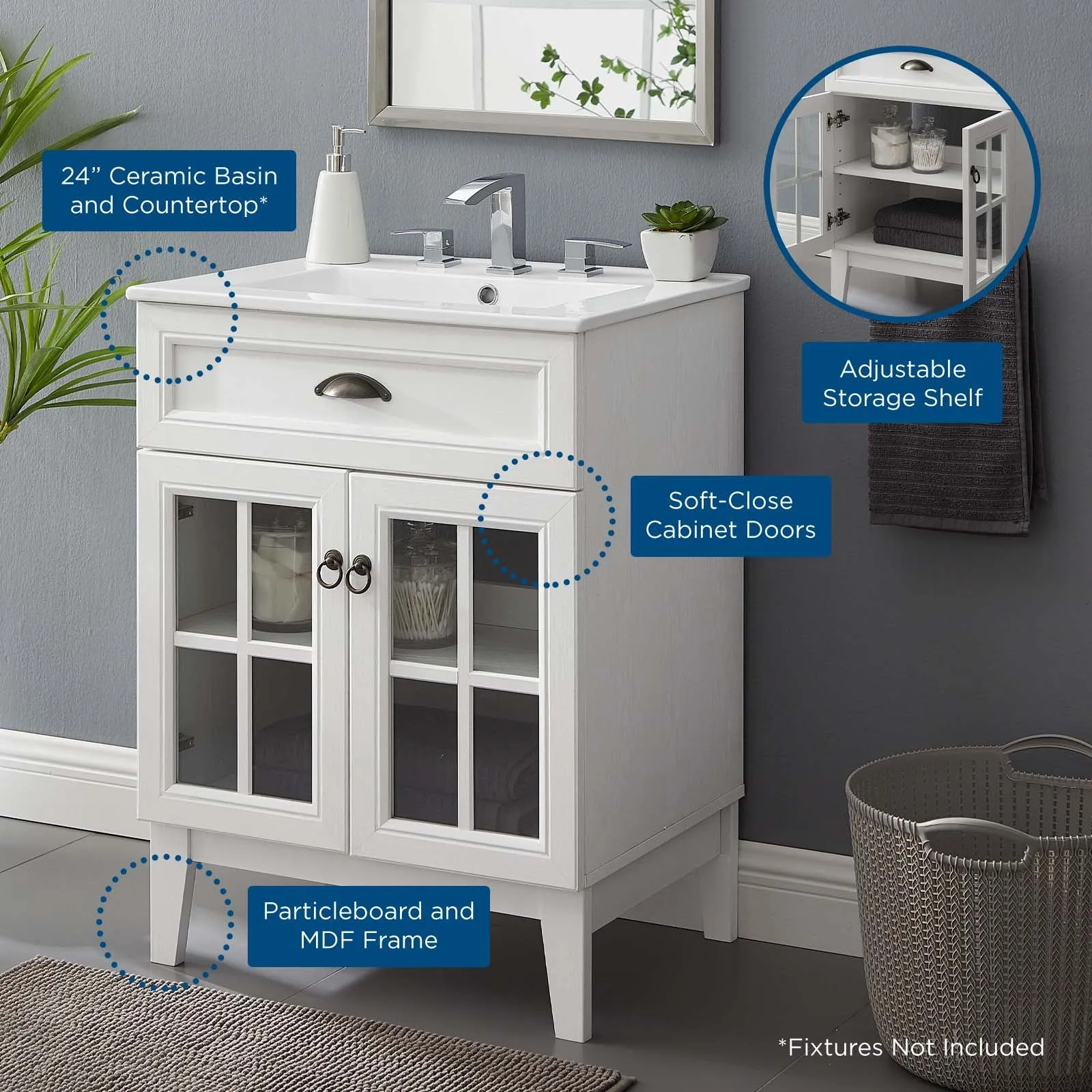 Isle Bathroom Vanity Cabinet