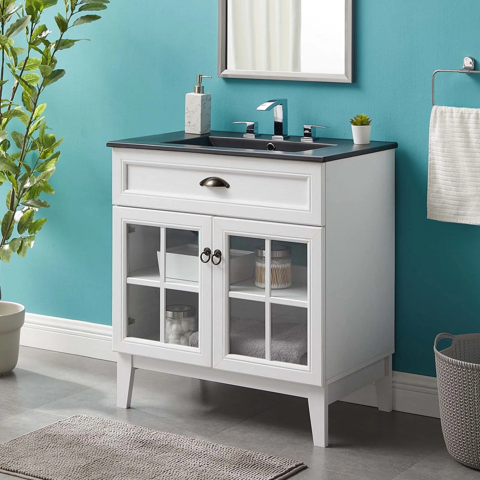 Isle Bathroom Vanity Cabinet