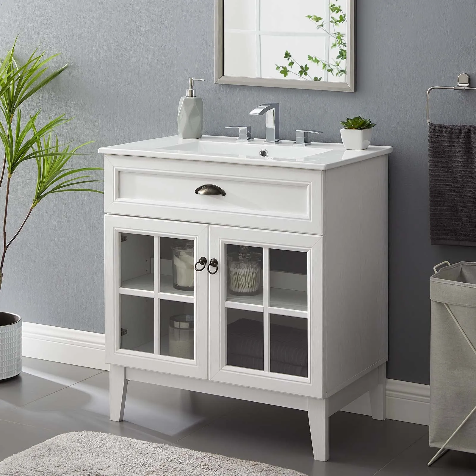 Isle Bathroom Vanity Cabinet