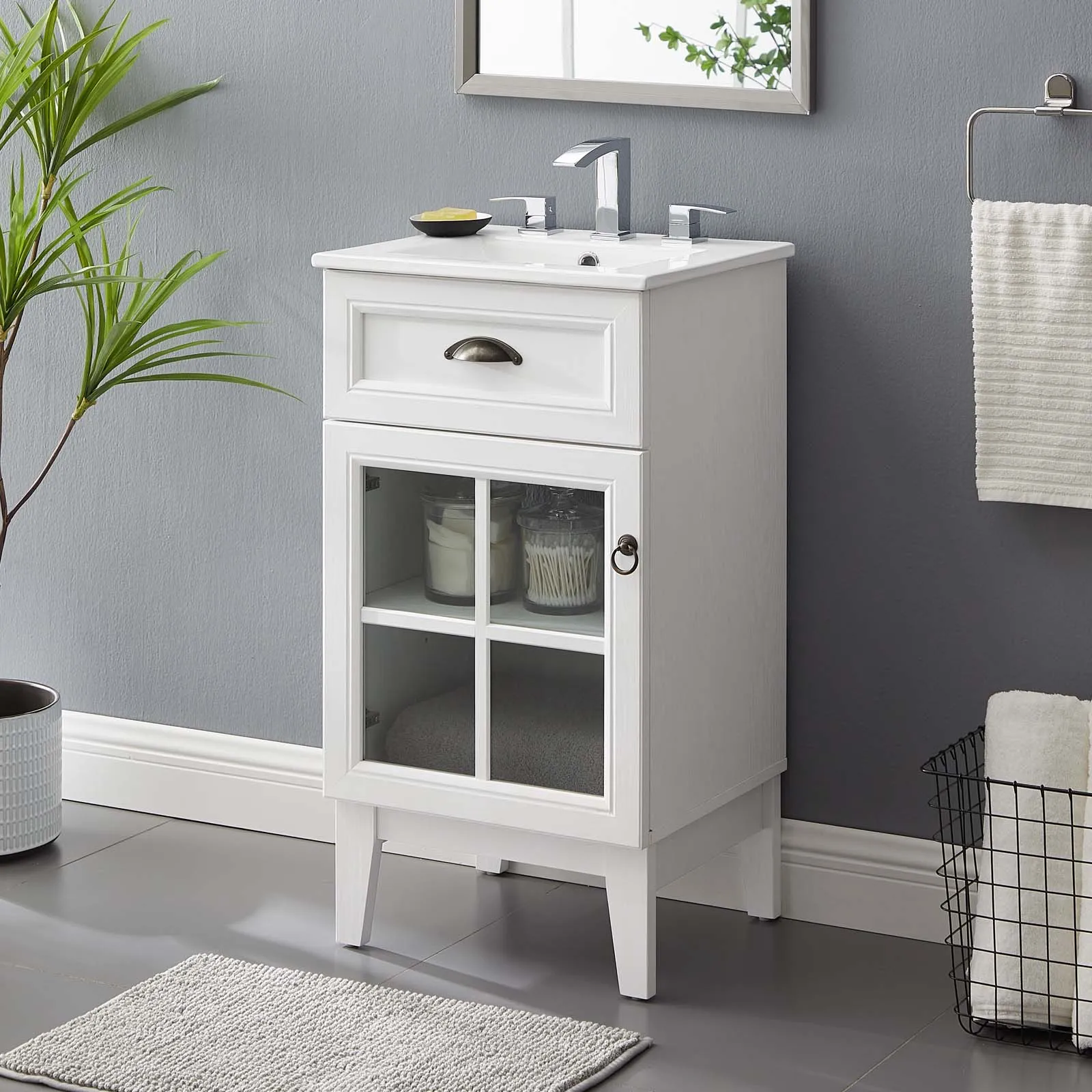 Isle Bathroom Vanity Cabinet