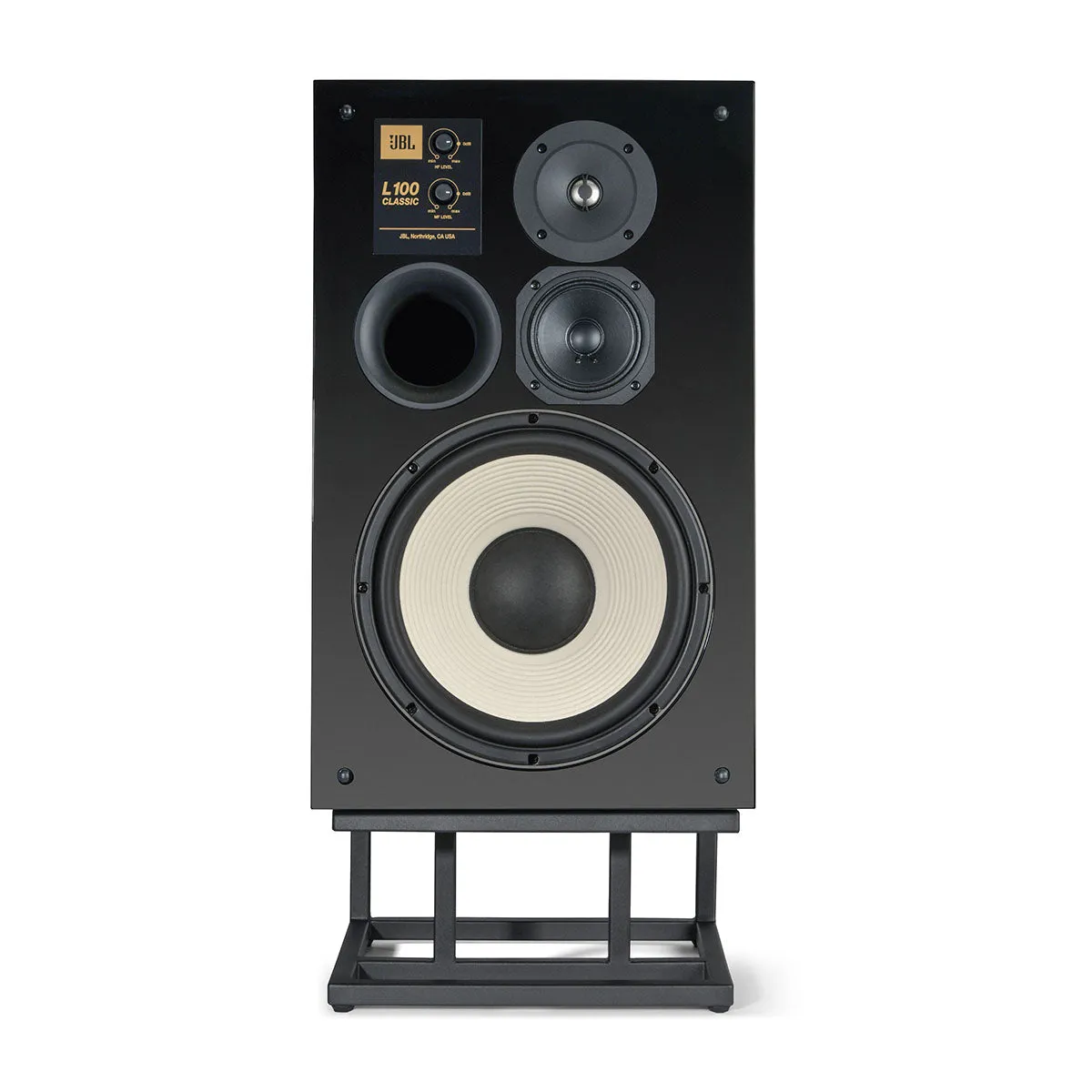 JBL L100 Classic Loudspeaker - Limited Edition Gloss Black - Each