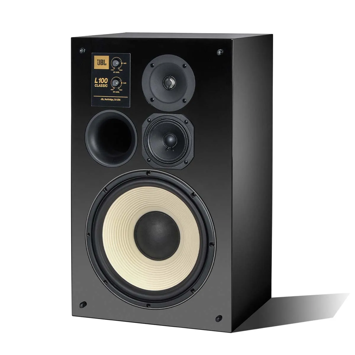 JBL L100 Classic Loudspeaker - Limited Edition Gloss Black - Each