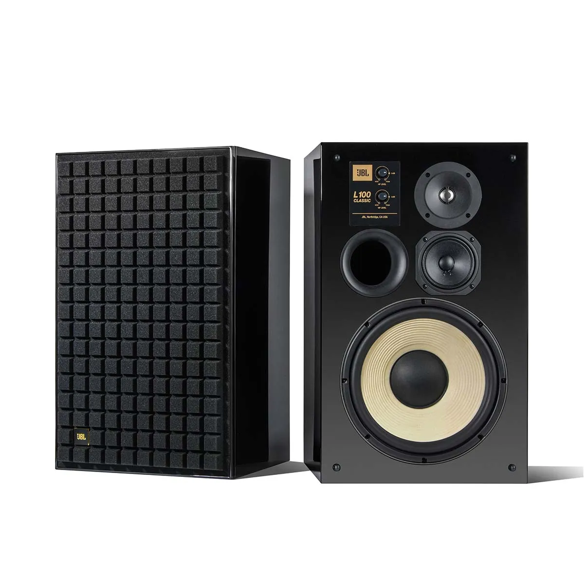 JBL L100 Classic Loudspeaker - Limited Edition Gloss Black - Each