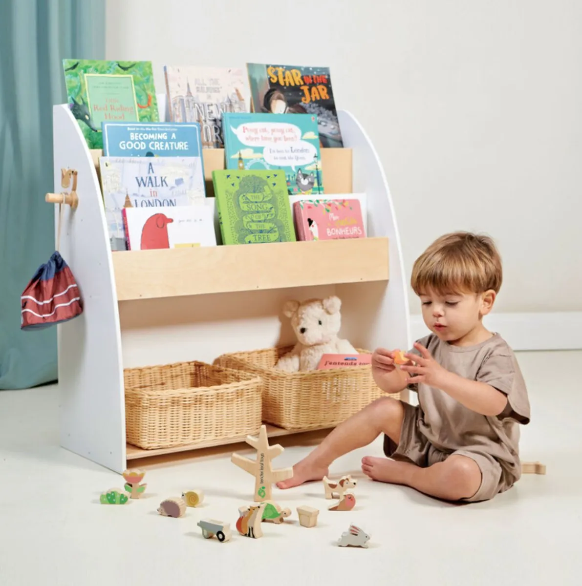 Kids Bookcase - Forest | Tender Leaf Toys