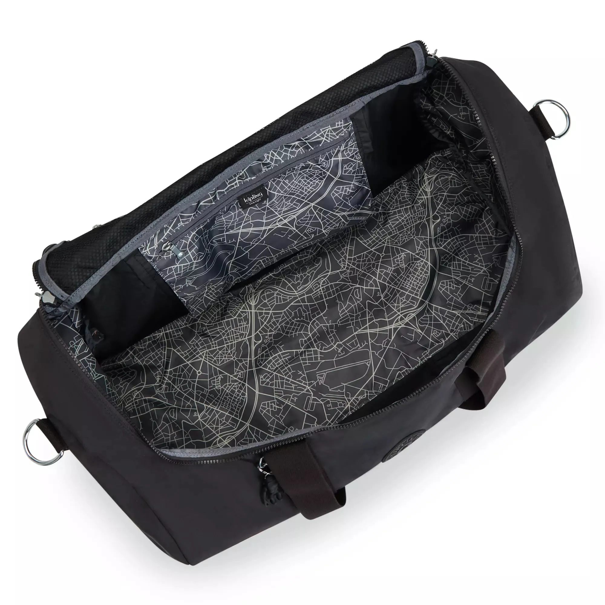 Kipling Argus Medium Duffle Bag - Black Noir