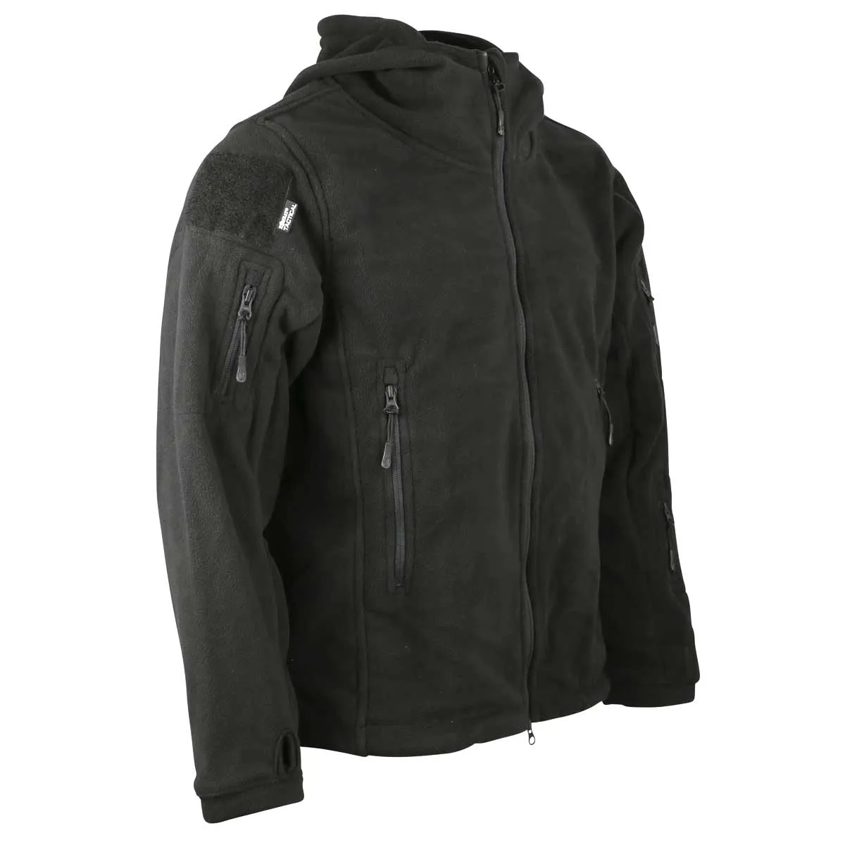 Kombat Tactical Recon Fleece Hoodie Black