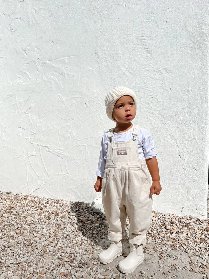 【LAST ONE】Bowie Bubble Overall - Natural Organic