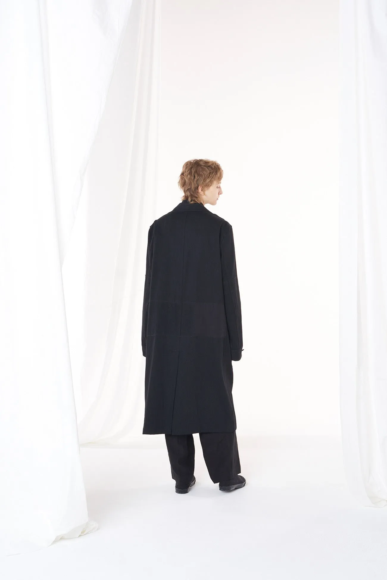 L/C/N WATER REPELLENT WEATHER LONG WORK COAT