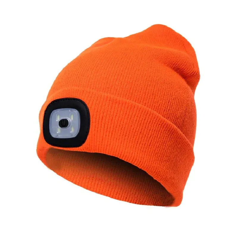 LED Knit Beanie with Hip-Hop Style