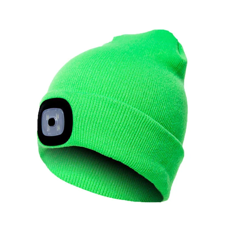 LED Knit Beanie with Hip-Hop Style