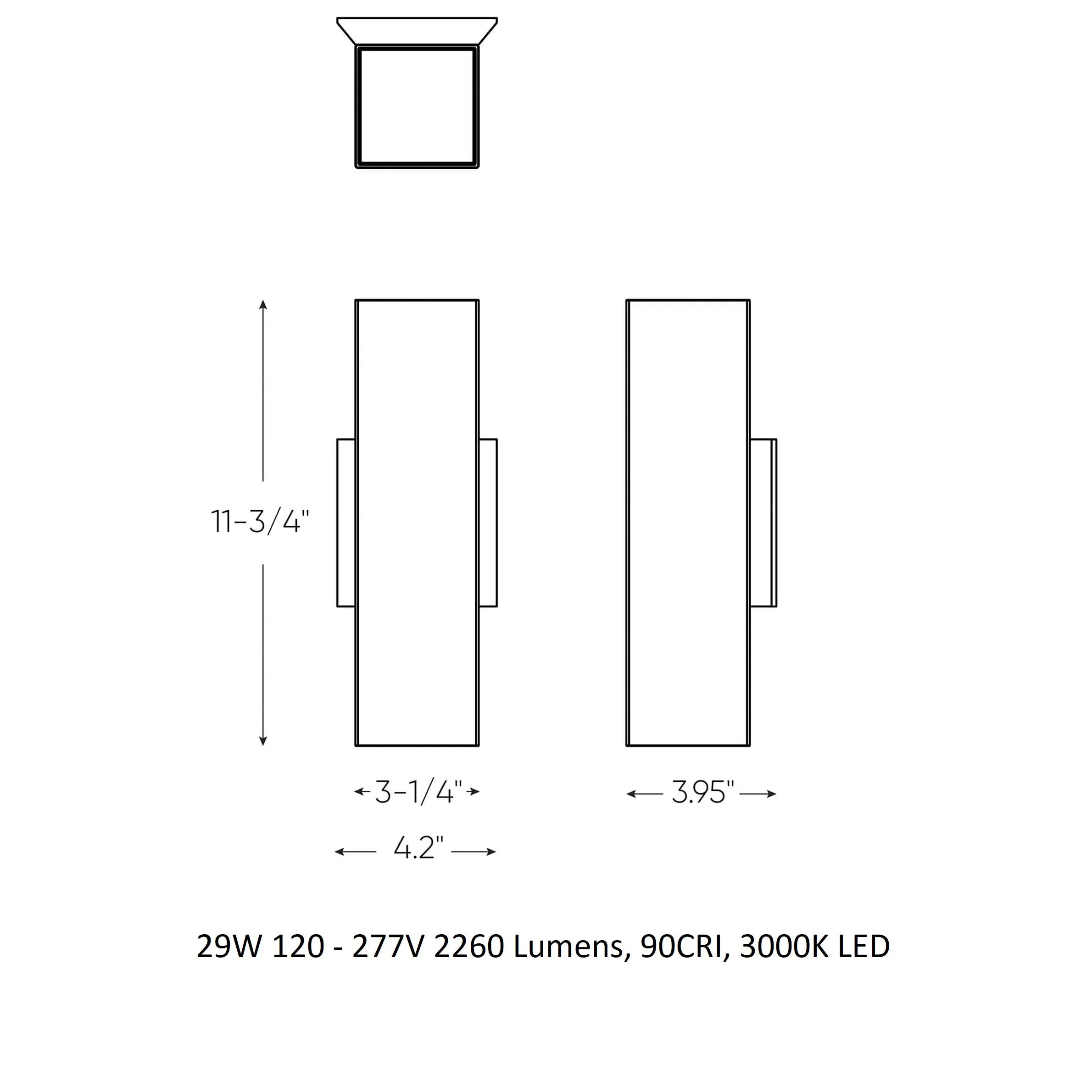 LED Outdoor Wall Mount