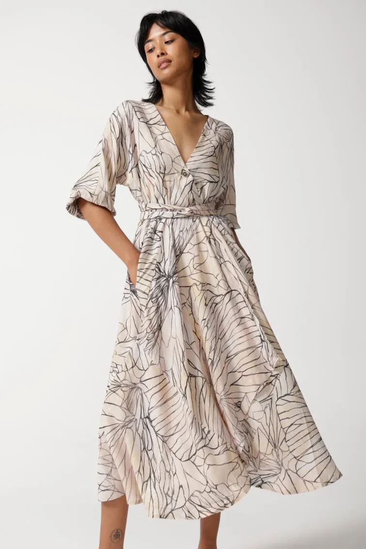 LEHRER WRAP DRESS