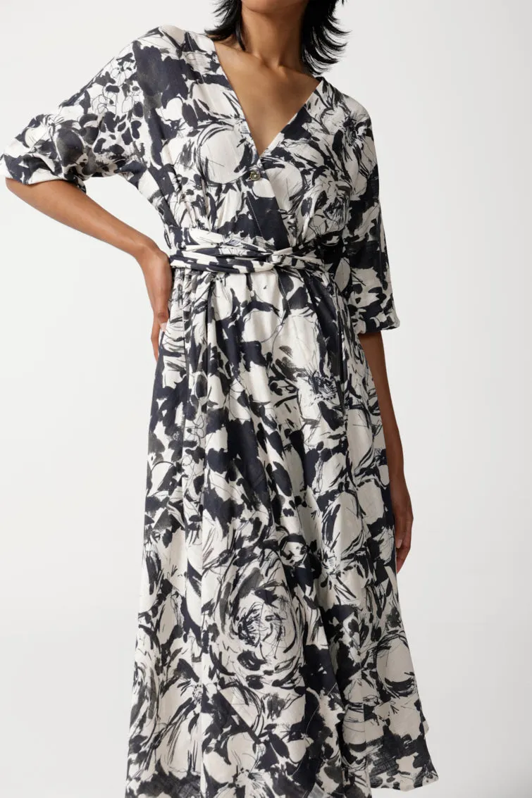 LEHRER WRAP DRESS