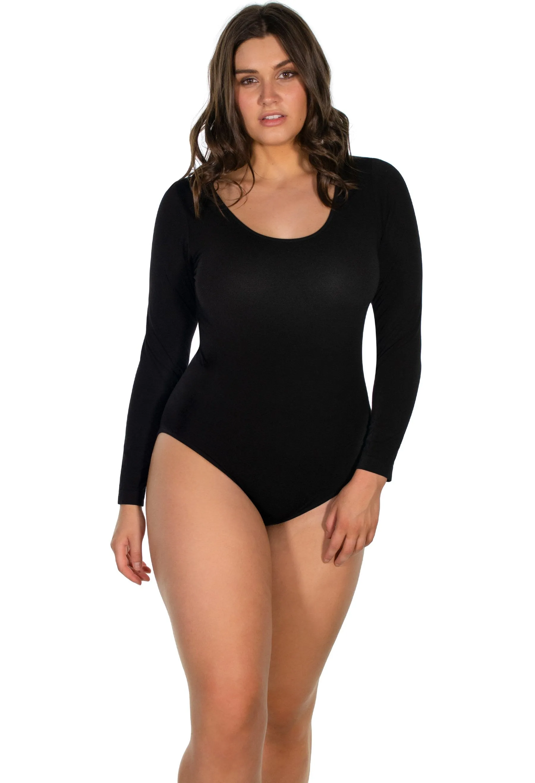 Long Sleeve Bamboo Bodysuit - 2 Pack