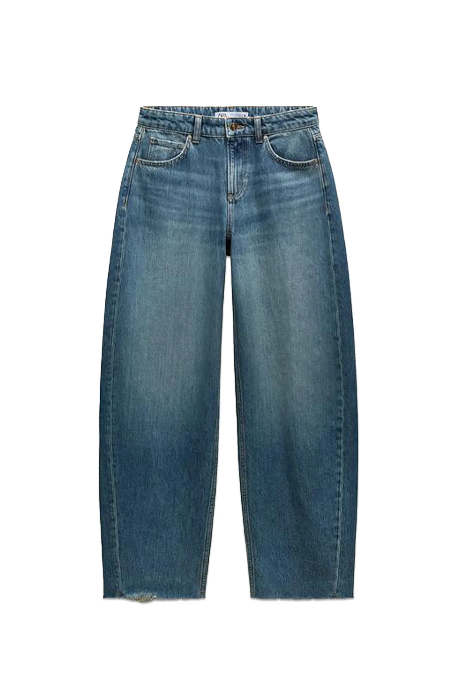 Low-Waist Balloon-Fit Jeans