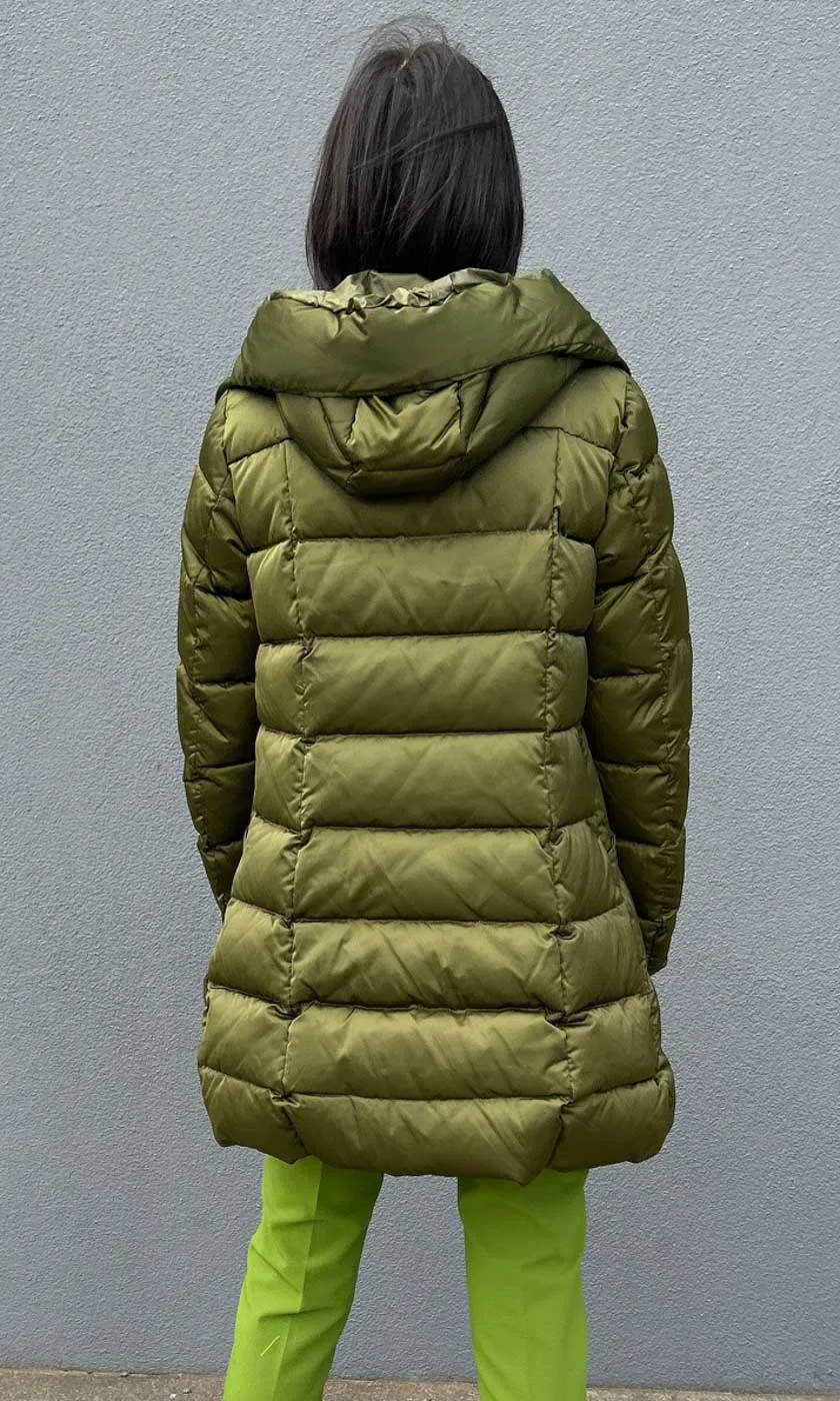 Marella Metal Green padded Jacket