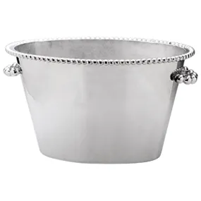 Mariposa Brillante Pearled Double Ice Bucket