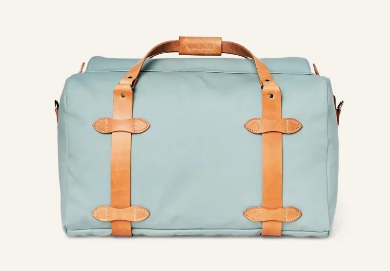 Medium Duffle in Rugged Twill - Lake Green