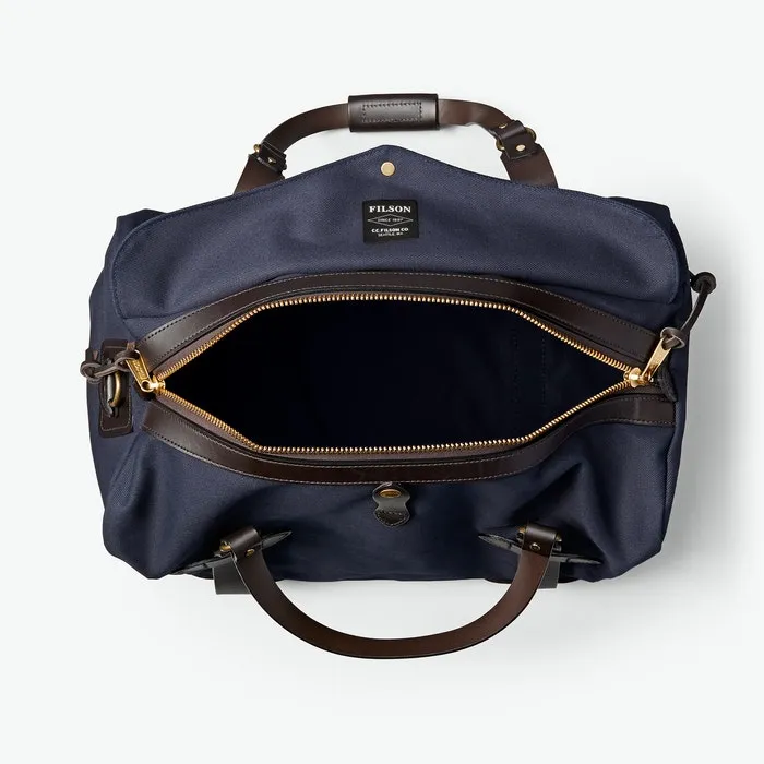 Medium Duffle in Rugged Twill - Navy