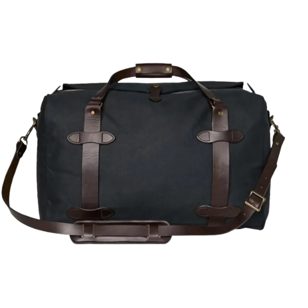 Medium Duffle in Rugged Twill - Navy