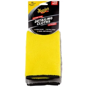 Meguiar's Supreme Shine Detailing Cloths Twin Pack - AX2020