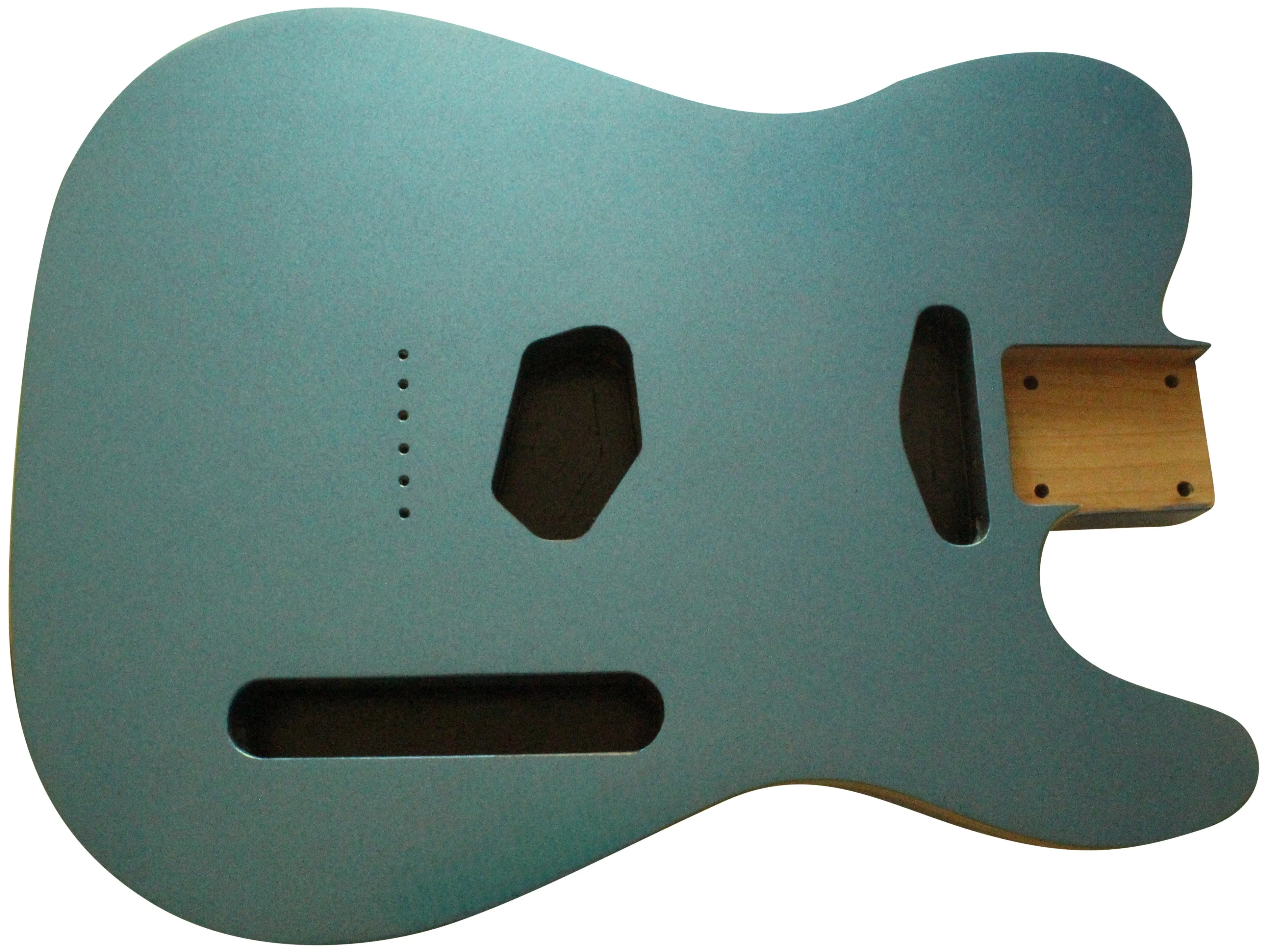 Metallic blue alder nitrocellulose gloss Telecaster body