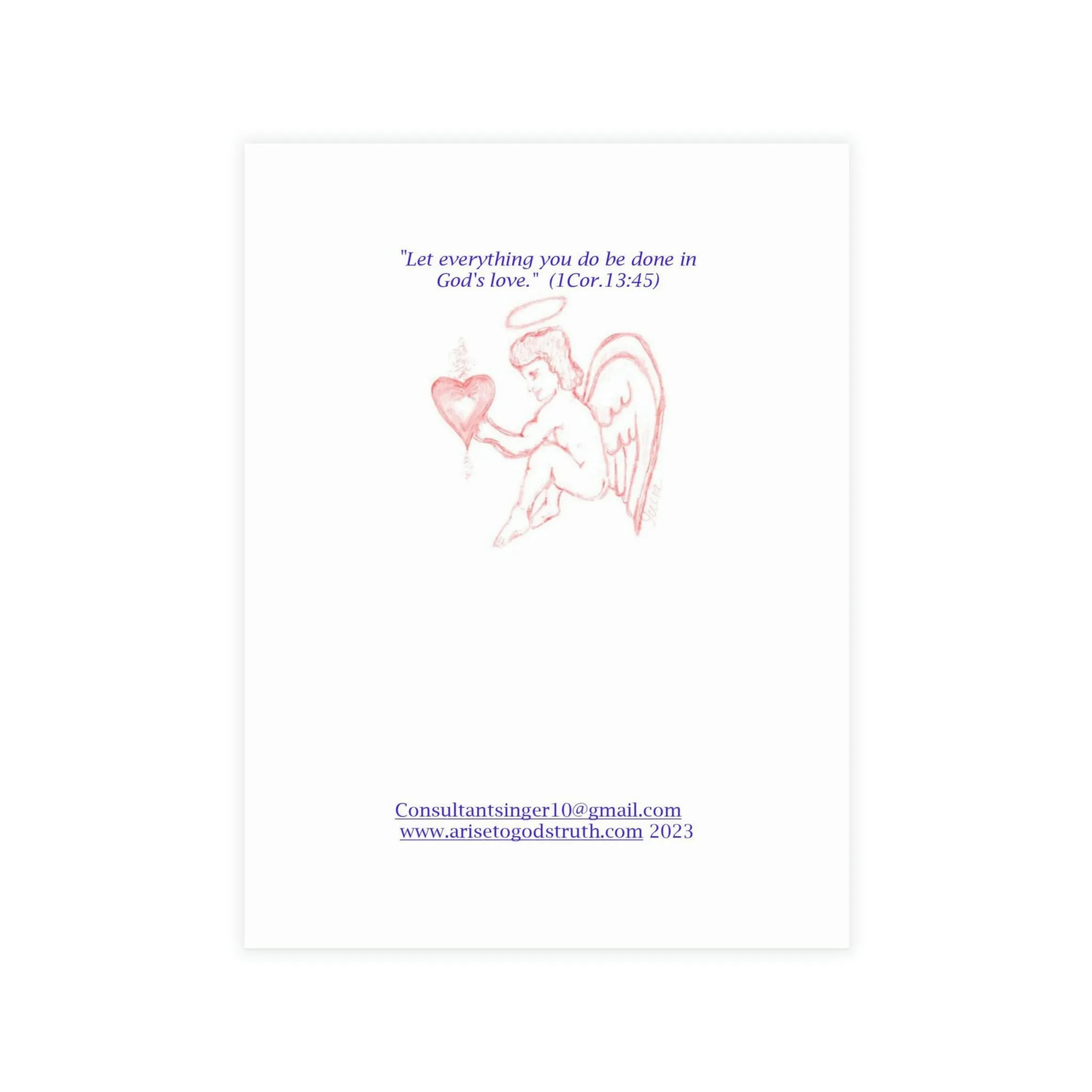 MICHAEL ARCH ANGEL CARDS (Greeting Card Bundles (10, 30, 50 pcs))