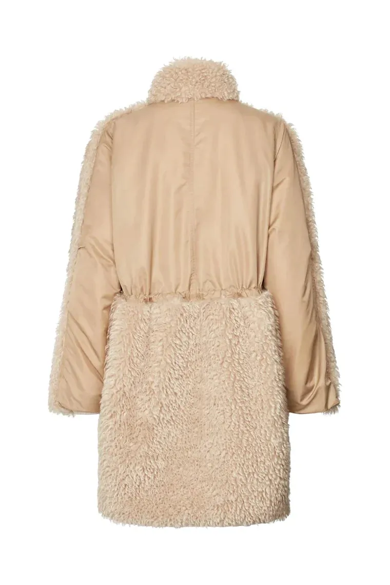 MILLY COAT - LIGHT SAND